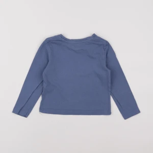 Vertbaudet - tee-shirt bleu - 4 ans