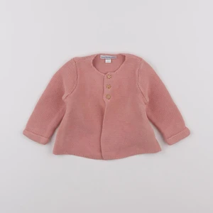 Vertbaudet - gilet rose - 6 mois