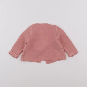 Vertbaudet - gilet rose - 6 mois