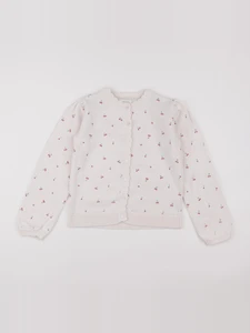 Vertbaudet - gilet blanc - 10 ans