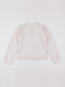 Vertbaudet - gilet blanc - 10 ans