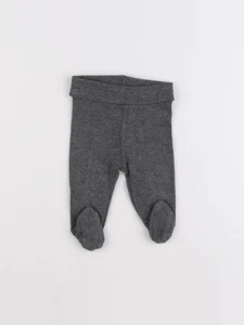 H&M - legging gris - 0/1 mois