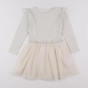Vertbaudet - robe beige - 5 ans