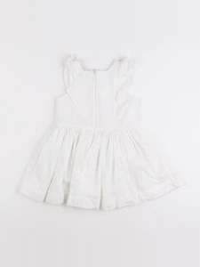 Petit Bateau - robe blanc - 3 ans