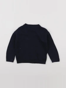H&M - gilet bleu - 12/18 mois