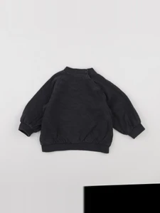H&M - sweat gris - 12/18 mois