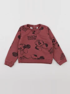 Vertbaudet - sweat rouge - 3 ans