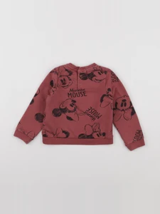 Vertbaudet - sweat rouge - 3 ans