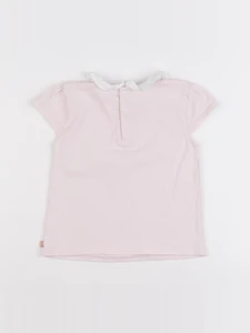 Carrément Beau - tee-shirt rose - 3 ans