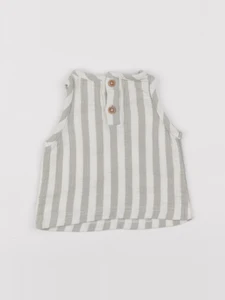 Quincy Mae - blouse beige - 0/3 mois