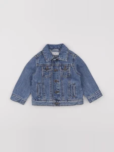 Mango - veste bleu - 9/12 mois