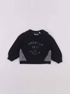 IKKS - sweat bleu - 12 mois