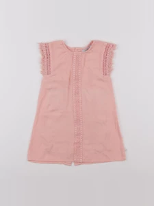 IKKS - robe rose - 2 ans