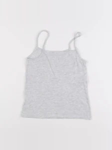 Vertbaudet - maillot de corps gris - 8 ans
