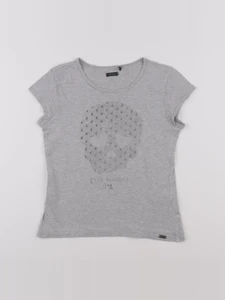 IKKS - tee-shirt gris - 10 ans