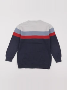 Vertbaudet - pull multicolore - 8 ans