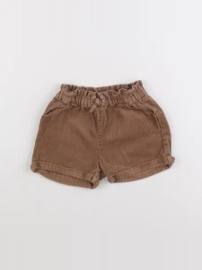 Vertbaudet - short marron - 3 ans