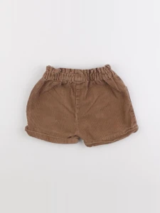 Vertbaudet - short marron - 3 ans