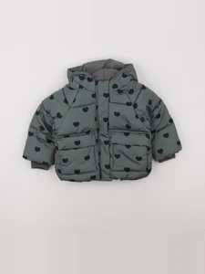Zara - doudoune vert - 12/18 mois