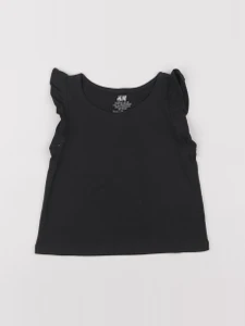 H&M - tee-shirt gris - 18/24 mois