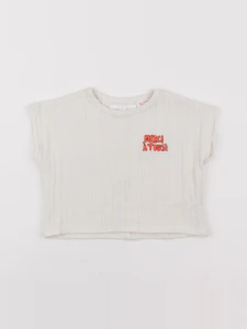Zara - tee-shirt blanc - 18/24 mois