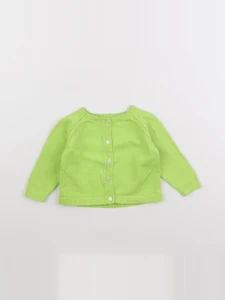 Jacadi - gilet vert - 6 mois