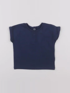 La Redoute - tee-shirt bleu - 9 mois