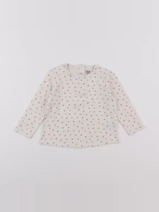 La Redoute - tee-shirt beige - 9 mois