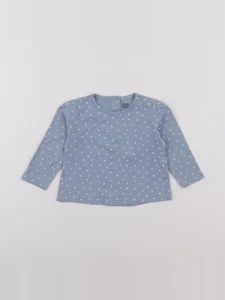 La Redoute - tee-shirt bleu - 9 mois