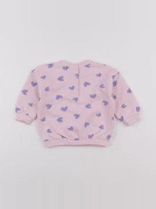 La Redoute - sweat rose - 9 mois