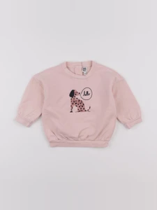La Redoute - sweat rose - 9 mois