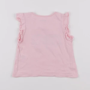 Vertbaudet - tee-shirt rose - 12 mois