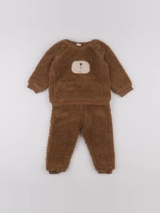 H&M - ensemble marron - 12/18 mois