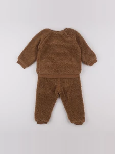 H&M - ensemble marron - 12/18 mois