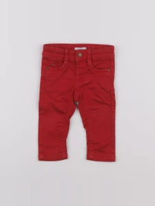Boutchou - pantalon rouge - 6 mois