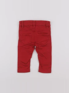 Boutchou - pantalon rouge - 6 mois