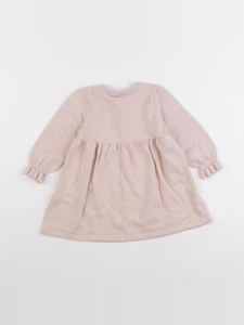 H&M - robe rose - 12/18 mois