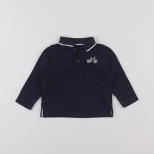 Boutchou - polo bleu - 6 mois