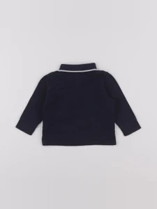 Boutchou - polo bleu - 6 mois