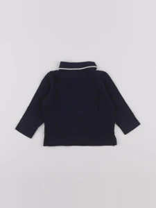 Boutchou - polo bleu - 9 mois