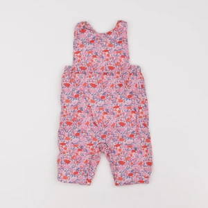 Jacadi - combinaison doublé, liberty rose - 3 mois