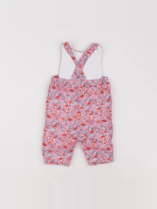 Jacadi - combinaison doublé, liberty rose - 3 mois