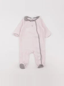 Cyrillus - pyjama velours blanc - 9 mois