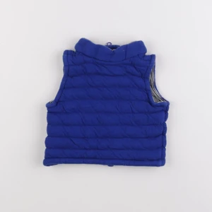 Petit Bateau - doudoune bleu - 6 mois