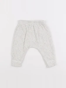 Petit Bateau - sarouel gris - 6 mois