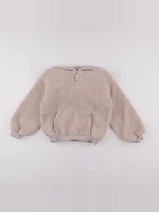 Vertbaudet - pull beige - 8 ans