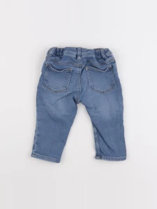 H&M - jegging bleu - 6/9 mois
