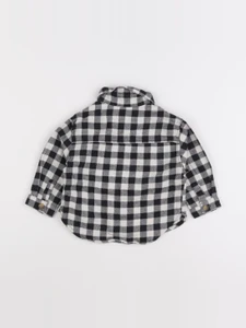 Zara - chemise beige, noir - 9/12 mois