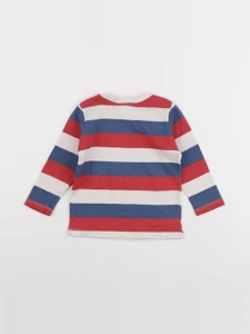 H&M - tee-shirt blanc, bleu, rouge - 6/9 mois