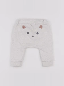 H&M - sarouel beige - 3/6 mois